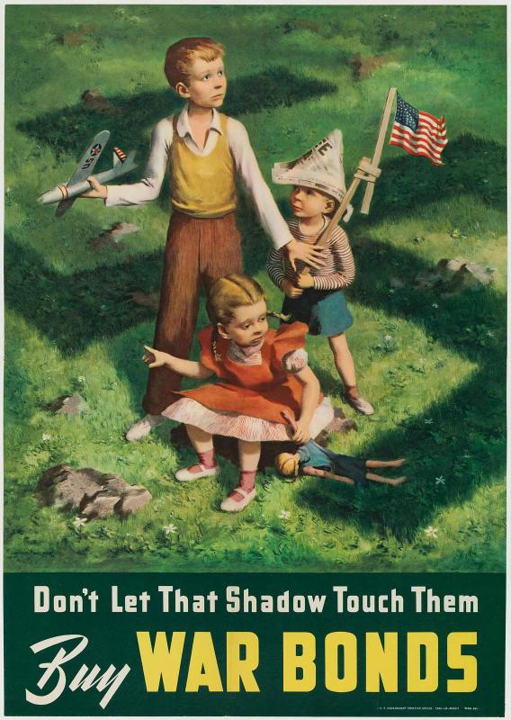 Don't Let That Shadow Touch Them— Buy War Bonds