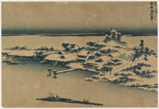 Snow on the Sumida River