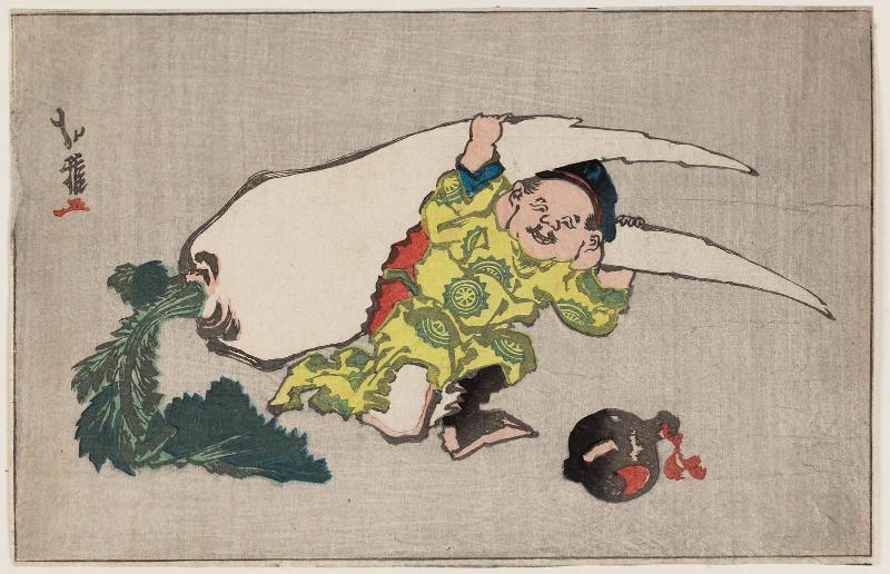 Daikoku and Giant Radish