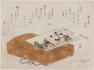 Box with Print of Lucky Gods