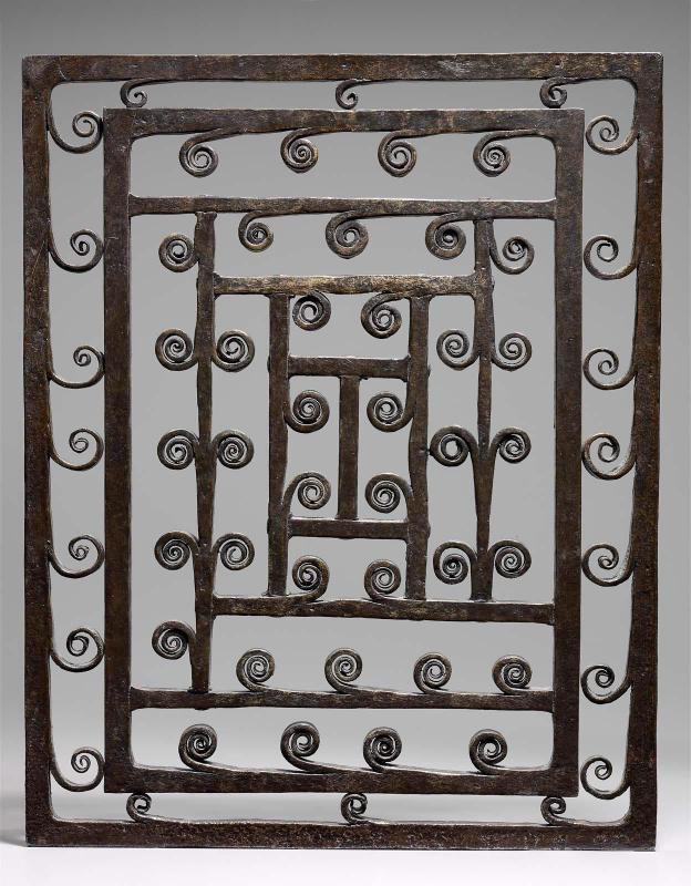 Radiator grille sample for the State Street Trust Company, Boston, Massachusetts
