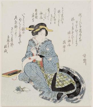 Woman Writing a Letter