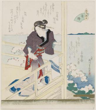 No. 5, Silver Coins (Go, Nanryô), from the series Famous Horses (Meiba soroe)
