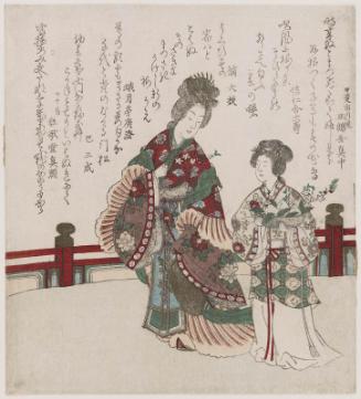 The Queen Mother of the West (Seiôbo) and Attendant