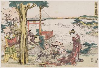 Act I (Shodan), from the series The Storehouse of Loyal Retainers, a Primer (Kanadehon Chûshingura)