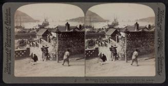 Stereo card with Russo-Japanese War Images