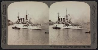 Stereo card with Russo-Japanese War Images