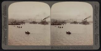 Stereo card with Russo-Japanese War Images