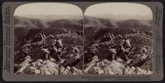 Stereo card with Russo-Japanese War Images