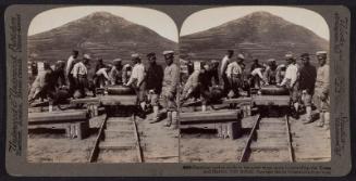 Stereo card with Russo-Japanese War Images