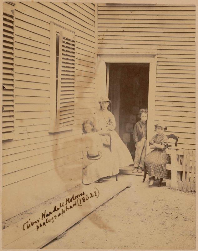 At the Doorway, Four Children