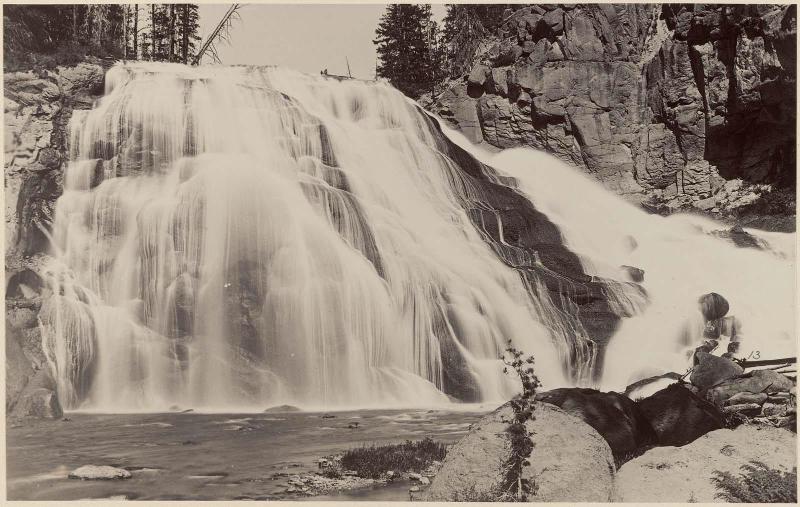 Waterfall, Yellowstone Park