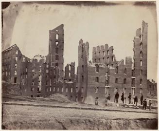 Ruins: Warwick's Mills, Richmond, Virigina (also identified as Haxhall's mill)