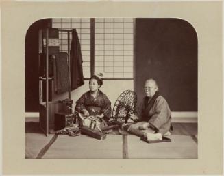 Women and Spinning Wheel