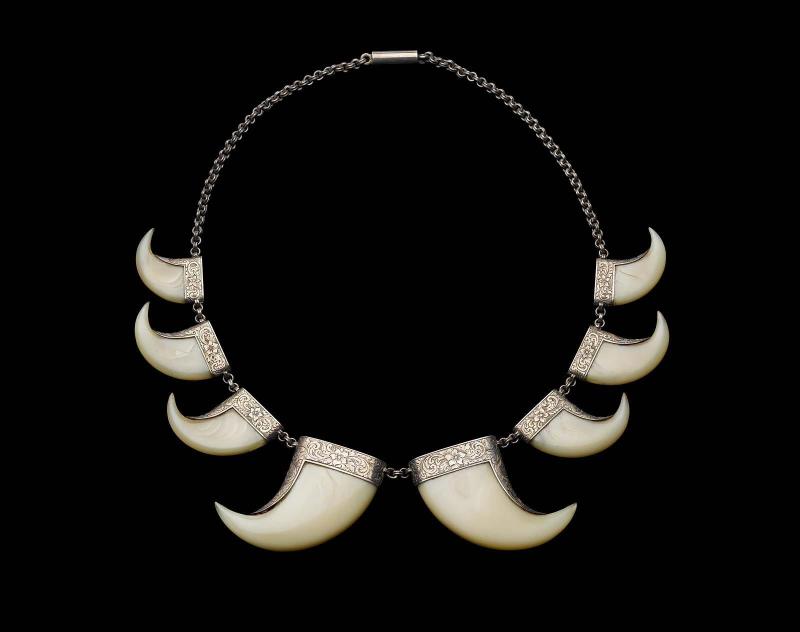 Tiger claw necklace