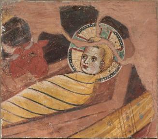 The Swaddled Christ Child (fragment of a Nativity)