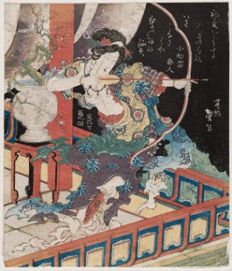 Goddess Drawing a Bow