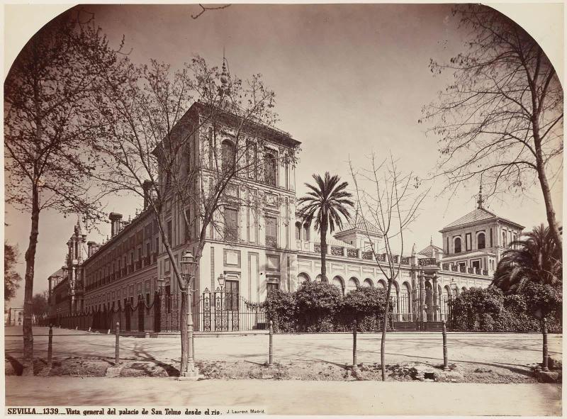 Sevilla, Vista General de Palacio de San Telmo