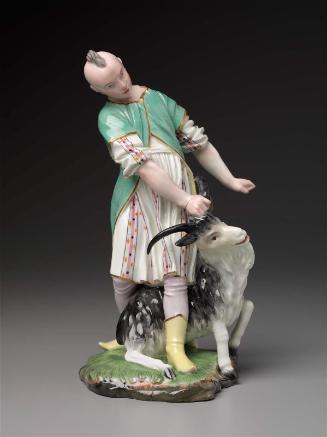 Boy with a Goat