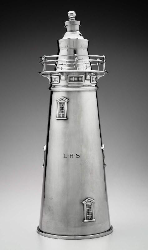 "Boston Lighthouse" cocktail shaker