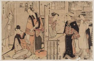Act IX (Kudanme) and Act X (Jûdanme), from the series The Storehouse of Loyal Retainers (Chûshingura)
