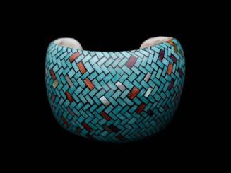 Mosaic cuff bracelet