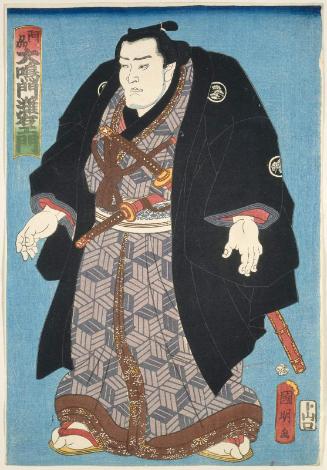 Sumô Wrestler Ônaruto Nadaemon of Awa Province (Ashû Ônaruto Nadaemon)