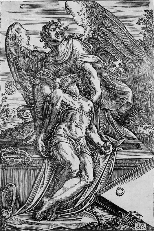 The Body of Christ Supported by an Angel