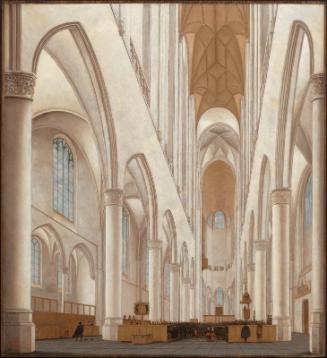 Interior of St. Bavo Church, Haarlem