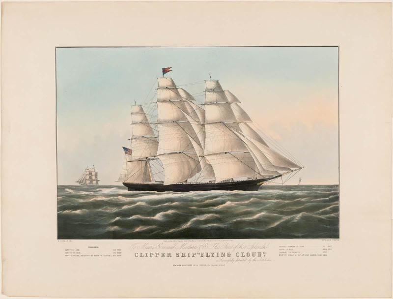 Clipper Ship "Flying Cloud"