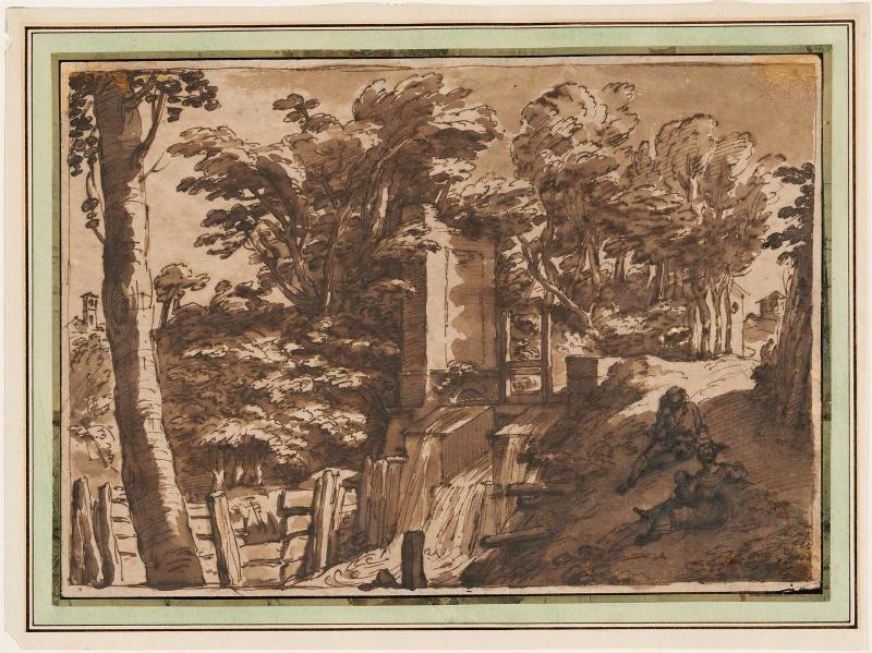Roman Landscape with a Watermill