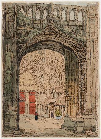 Part of the Cathedral, Rouen