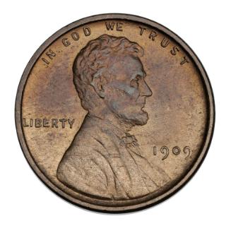 Lincoln type (wheat heads reverse)