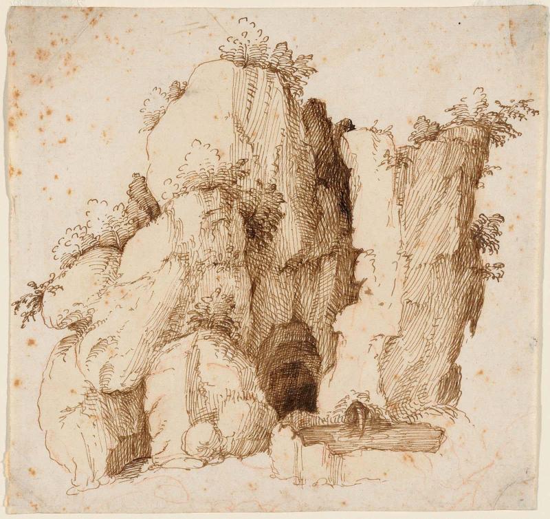 Cliffs with a Grotto
