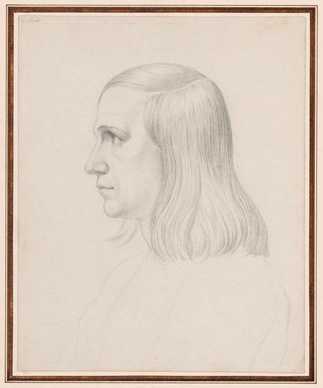Portrait of Carl Mosler in Rome