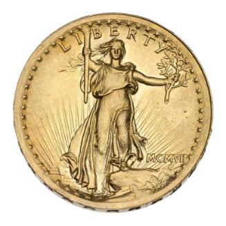 Standing Liberty type (Roman date with wire edge)