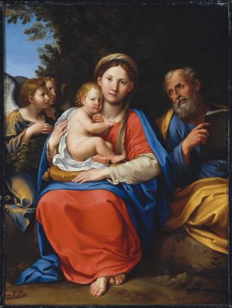 Holy Family with Angels