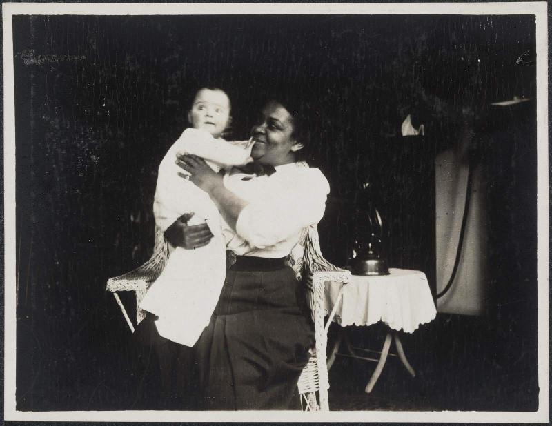 Emily and un-identified woman