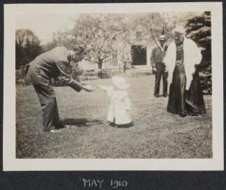 Walter, Emily, Judge Ely and Miss Emerson, May