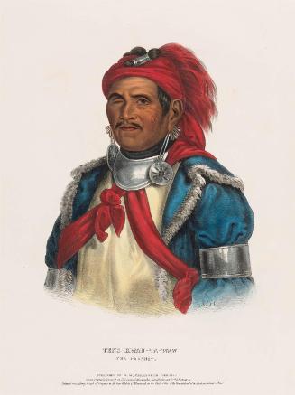 History of the Indian Tribes of North America: Tens-Kwau-Ta-Waw. The Prophet.