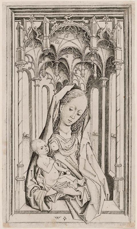The Large Virgin and Child with an Apple in the Window