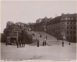 Dresden, Treppe der Brühl'schen Terasse