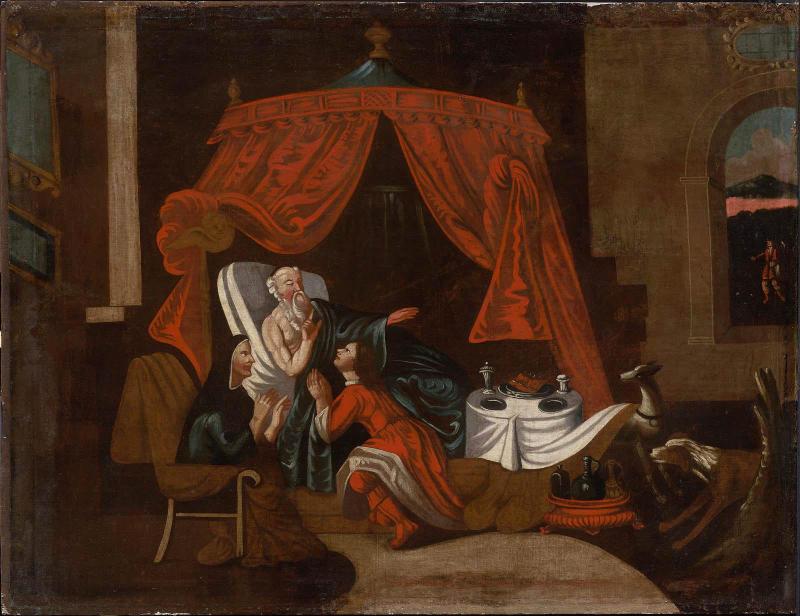 Isaac Blessing Jacob