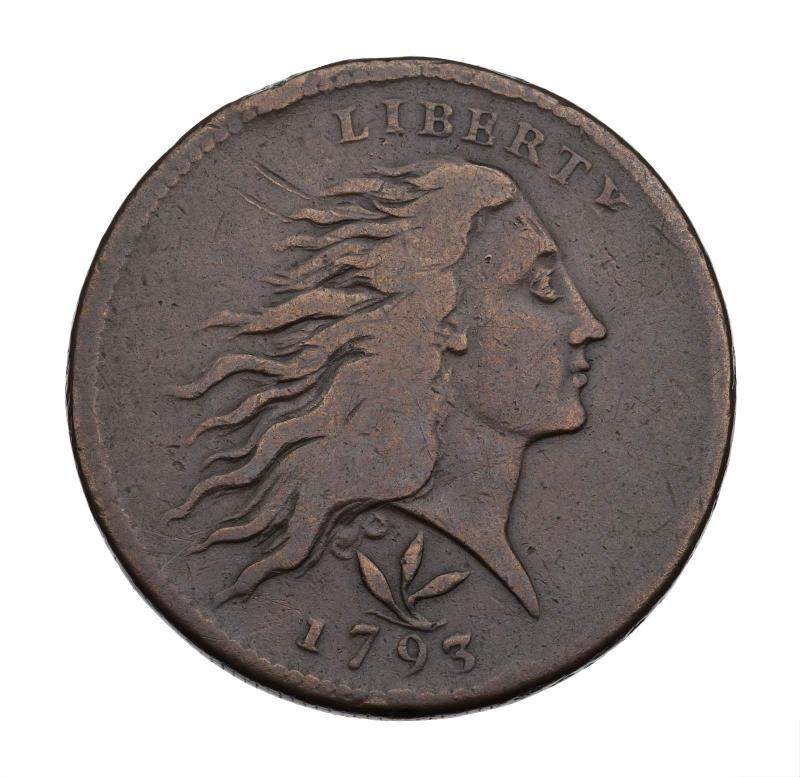Flowing Hair type (wreath reverse-vine and bars edge?)