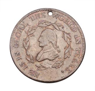 Washington Funeral Medal (Skull and Crossbones reverse)