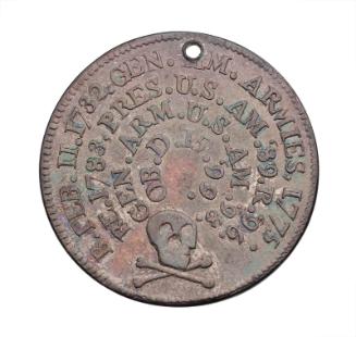Washington Funeral Medal (Skull and Crossbones reverse)