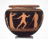 Flute player, javelin thrower, trainer