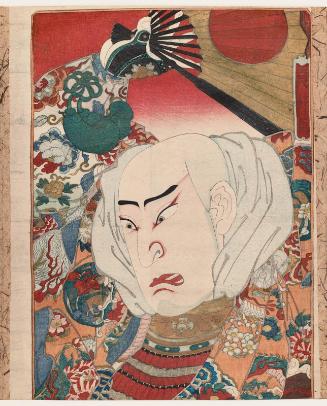 Actor Nakamura Utaemon IV as Kiyomori