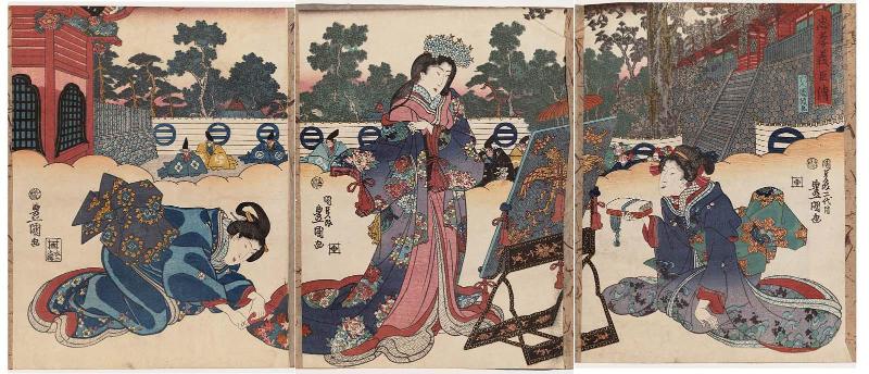 Act I, from the series The Loyalty of the Faithful Retainers (Chûkô gishin den)