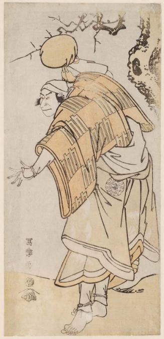 Actor Nakamura Nakazô II as Aramaki Mimishiro